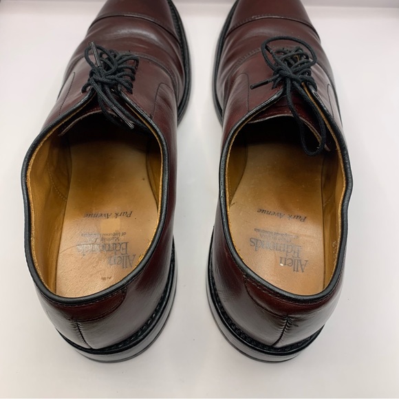 Allen Edmonds Park Avenue Oxford Cap-Toe Oxfords Size 9.5 - Picture 6 of 13
